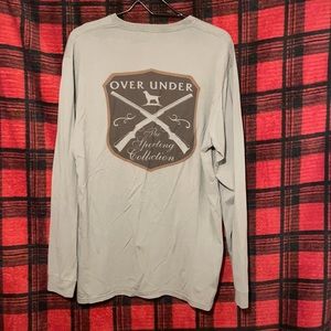 Over under clothing long sleeve tee large